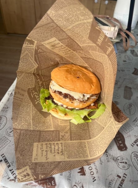 ハンバーガー 紙 ダイソー